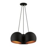 Piedmont 3 Light Large Pendant by Livex - 43393