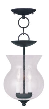 Legacy 2 Light Small Pendant by Livex - 4392LEG
