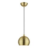 Stockton 1 Light Small Pendant by Livex - 45481