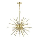 Tribeca 7 Light Large Pendant by Livex - 46175
