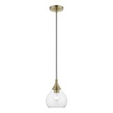 Catania 1 Light Small Pendant by Livex - 46501