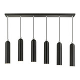 Ardmore 6 Light Linear Pendant by Livex - 46757