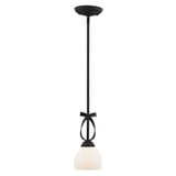Brookside 1 Light Small Pendant by Livex - 4750