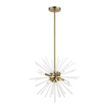 Uptown 6 Light Large Pendant by Livex - 48824