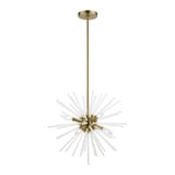 Uptown 6 Light Large Pendant by Livex - 48824