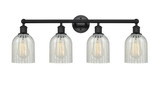 Caledonia 4 Light Industrial Vanity Light 32 Inch Wide by Innovations - 616-4W-G25