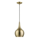 Andes 1 Light Small Pendant by Livex - 49016