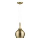 Andes 1 Light Small Pendant by Livex - 49016
