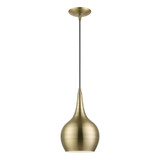 Andes 1 Light Small Pendant by Livex - 49016