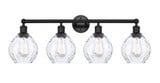 Waverly 4 Light Industrial Vanity Light 33 Inch Wide by Innovations - 616-4W-G362