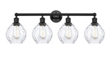 Waverly 4 Light Industrial Vanity Light 33 Inch Wide by Innovations - 616-4W-G362