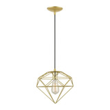 Knox 1 Light Small Pendant by Livex - 49152