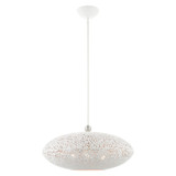 Charlton 3 Light Large Pendant 20 Inch Wide by Livex - 49185