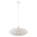 Charlton 3 Light Large Pendant 20 Inch Wide by Livex - 49185