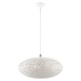 Charlton 3 Light Large Pendant 24 Inch Wide by Livex - 49186