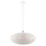 Charlton 3 Light Large Pendant 24 Inch Wide by Livex - 49186