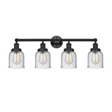 Bell 4 Light Vanity Light with Mercury Glass by Innovations - 616-4W-G54