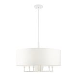 Meridian 7 Light Large Pendant by Livex - 49376