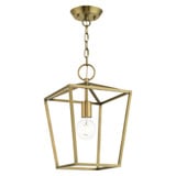 Devonshire 1 Light Small Pendant by Livex - 49432