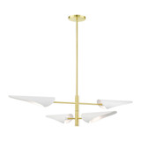 Capistrano 4 Light Oversized Pendant by Livex - 49494