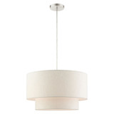 Meadow 3 Light Large Pendant 20 Inch Wide by Livex - 49803