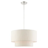 Meadow 3 Light Large Pendant 20 Inch Wide by Livex - 49803
