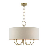 Blossom 5 Light Large Pendant by Livex - 49805