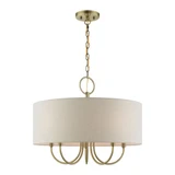 Blossom 5 Light Large Pendant by Livex - 49805
