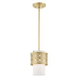 Calinda 1 Light Small Pendant by Livex - 49861