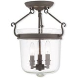 Winchester 3 Light Small Pendant by Livex - 50492