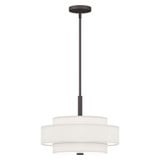 Meridian 4 Light Large Pendant 18 Inch Wide by Livex - 50874