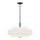 Meridian 5 Light Large Pendant by Livex - 50875