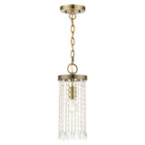Elizabeth 1 Light Small Pendant by Livex - 51062