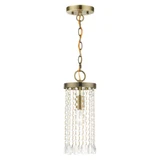 Elizabeth 1 Light Small Pendant by Livex - 51062