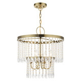 Elizabeth 4 Light Large Pendant by Livex - 51064