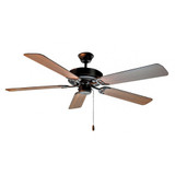 Basic Max Ceiling Fan 52 Inches wide by 12.5 inches high by Maxim - 89905WP