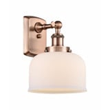 Bell 1 Light Industrial Wall Sconce 13 Inch Tall by Innovations - 916-1W-G7