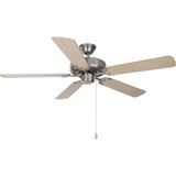 Basic Max Ceiling Fan 52 Inches wide by 12.5 inches high by Maxim - 89905WP