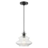 Everett 1 Light Small Pendant by Livex - 52831
