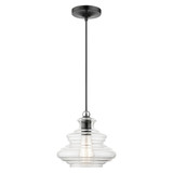 Everett 1 Light Small Pendant by Livex - 52831