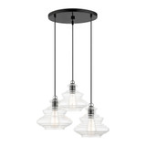 Everett 3 Light Large Pendant by Livex - 52833