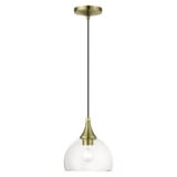 Glendon 1 Light Small Pendant by Livex - 53641