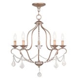Chesterfield 4 Light Medium Pendant by Livex - 6434