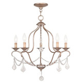 Chesterfield 4 Light Medium Pendant by Livex - 6434