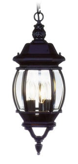 Frontenac 3 Light Small Outdoor Pendant by Livex - 7527