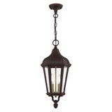 Morgan 2 Light Small Outdoor Pendant by Livex - 76189