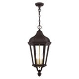 Morgan 3 Light Medium Outdoor Pendant by Livex - 76193