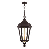 Morgan 3 Light Medium Outdoor Pendant by Livex - 76193