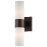 2 Light Wall Sconce 13.5 Inch Tall by Minka Lavery - 6212-45