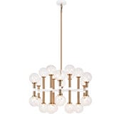 Stellar 24 Light Large Chandelier by Matteo - C75324